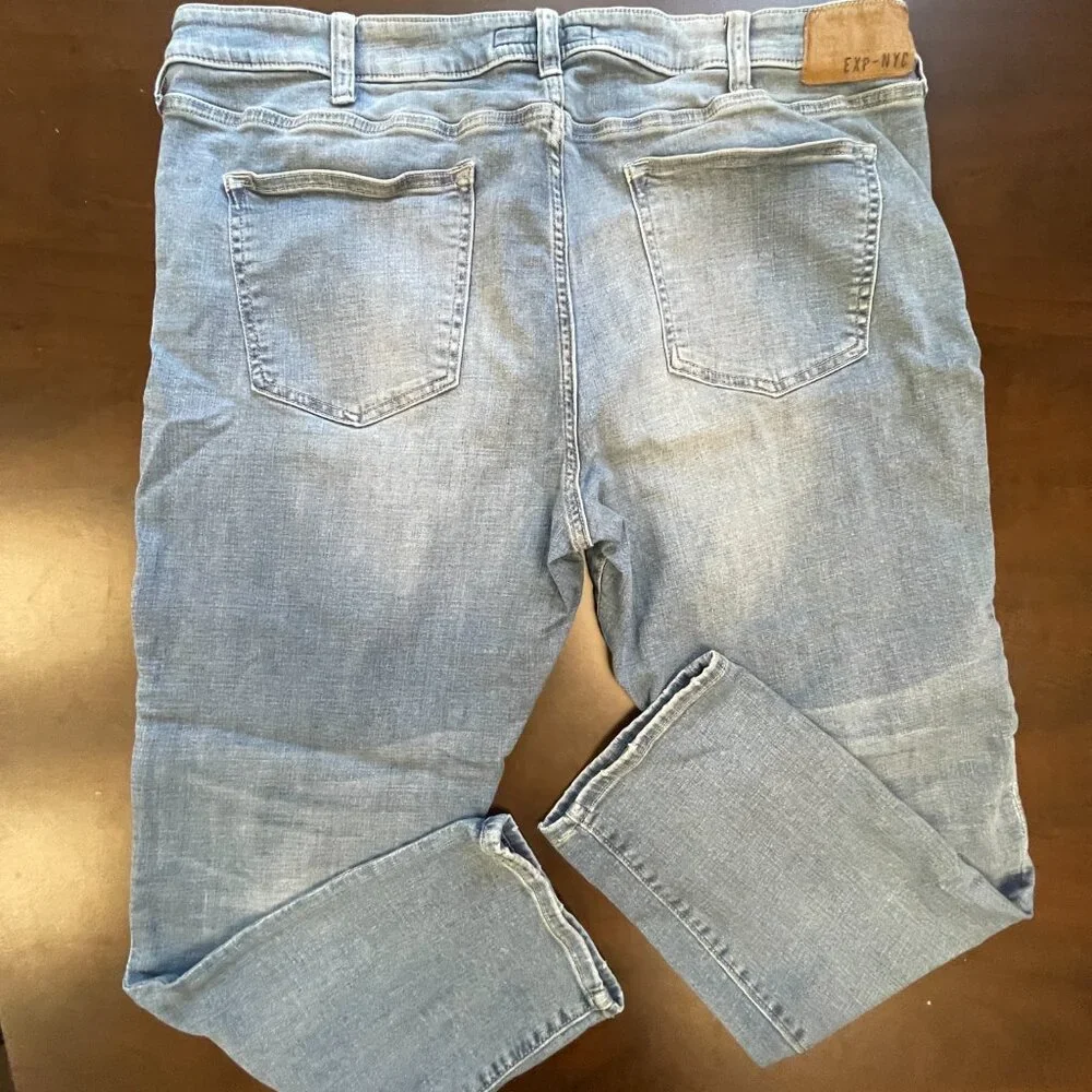 Express Mens Slim Fit Hyper Stretch Jeans Size 40x30 - Picture 4 of 4